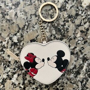 Kate Spade coin purse with Mickey and Minnie